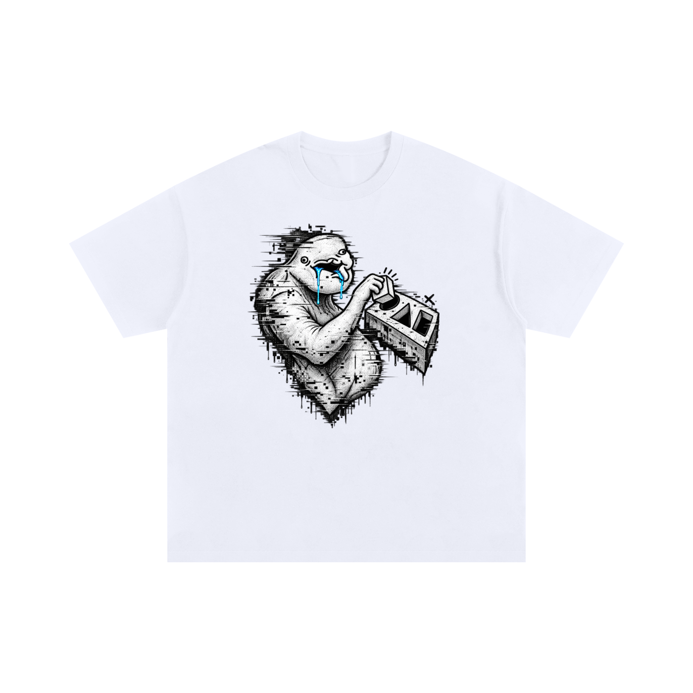 GlitchTard Luxury Tee — When Glitch Goes Full Retard - Image 4
