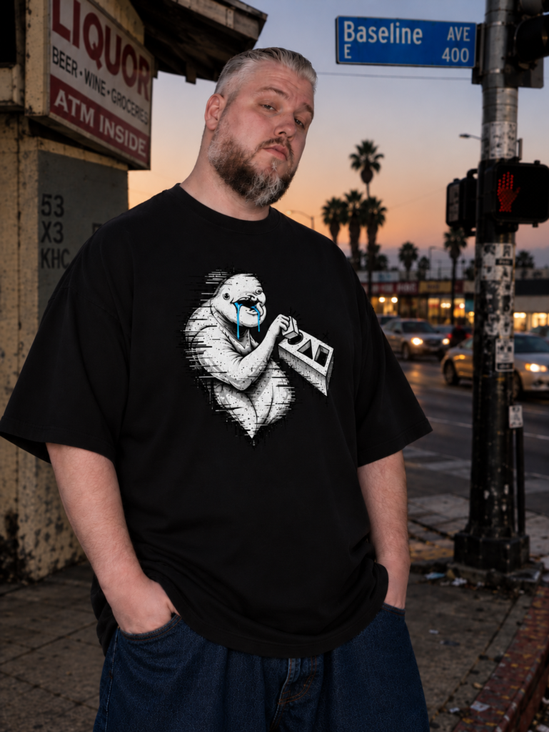 GlitchTard Luxury Tee — When Glitch Goes Full Retard