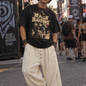 Rage Baiting Hand-Frayed Luxury Tee